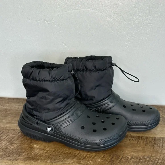 CROCS | Shoes | Crocs Classic Lined Neo Puff Boot Black  display picture 1